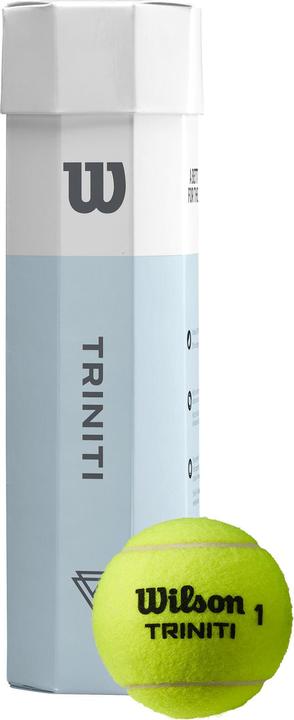 Actual product image Wilson Tennis ball Triniti 4 balls