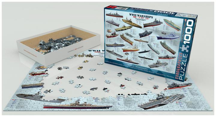Immagine prodotto Eurographics Navi da guerra della seconda guerra mondiale (1000 pezzi)