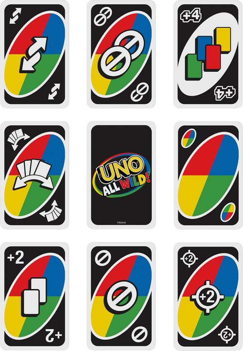 Actual product image Mattel Games All Wild (German, French, Italian, English)