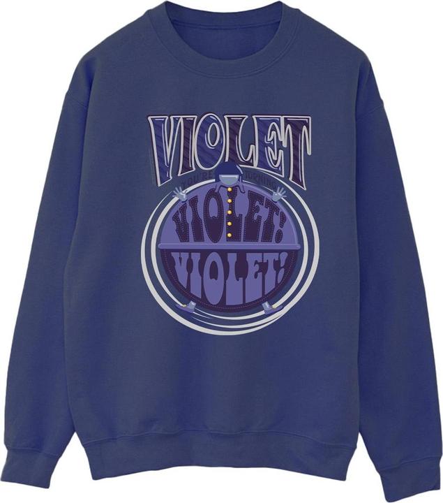 Produktbild Willy Wonka & the Chocolate Factory Violet Turning Violet Sweatshirt (S)