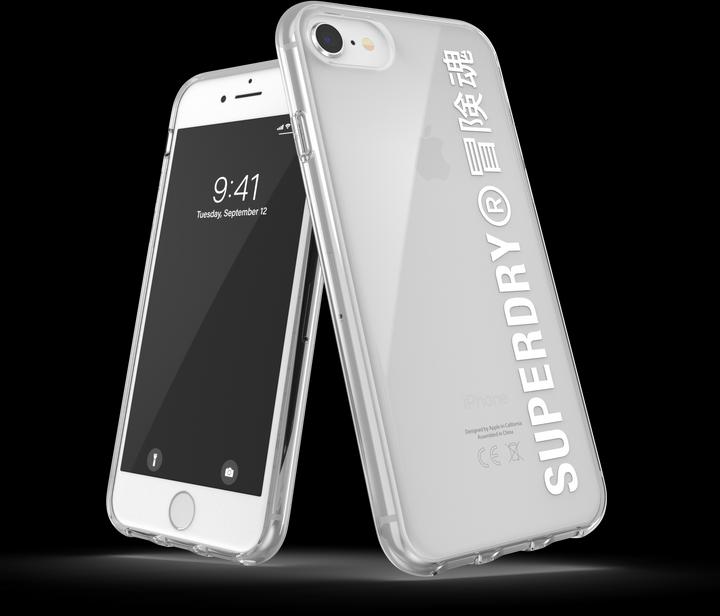 Productafbeelding Superdry Snap Case Clear (Apple iPhone 6, Apple iPhone 6s, Apple iPhone 7, Apple iPhone 8, Apple iPhone SE (2e generatie), Apple iPhone SE (3e generatie))