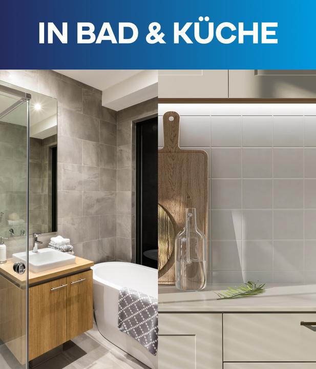 Produktbild Plid Fliesenlack 2,25l glänzend, für ca. 23m² / Fliesenfarbe Lack Küche/Bad (Lichtgrau, 2.25 l)
