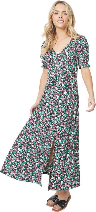 Actual product image Dorothy Perkins Womens/Ladies Ditsy Daisy V Neck Petite Midi Dress (32 D)