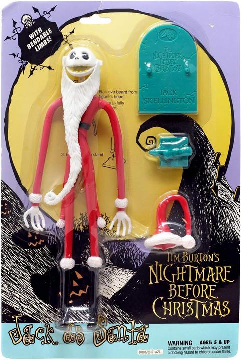 Produktbild ToyBiz Nightmare Before Christmas Jack as Santa Action Figure