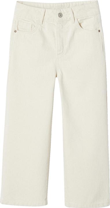 Actual product image Vertbaudet Wide girls' fabric trousers (110)