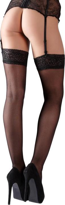 Actual product image Cottelli Collection Suspender Stockings Classic (S)