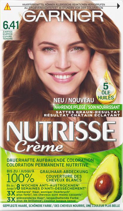 Produktbild Garnier Nutrisse Crème (6.41 Zartes Kupfer)