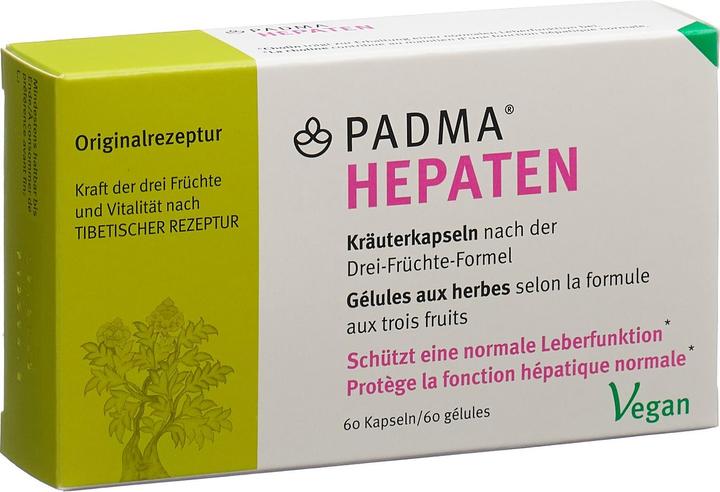 Produktbild Padma Hepaten (60 Stück, Kapseln, 60 g)