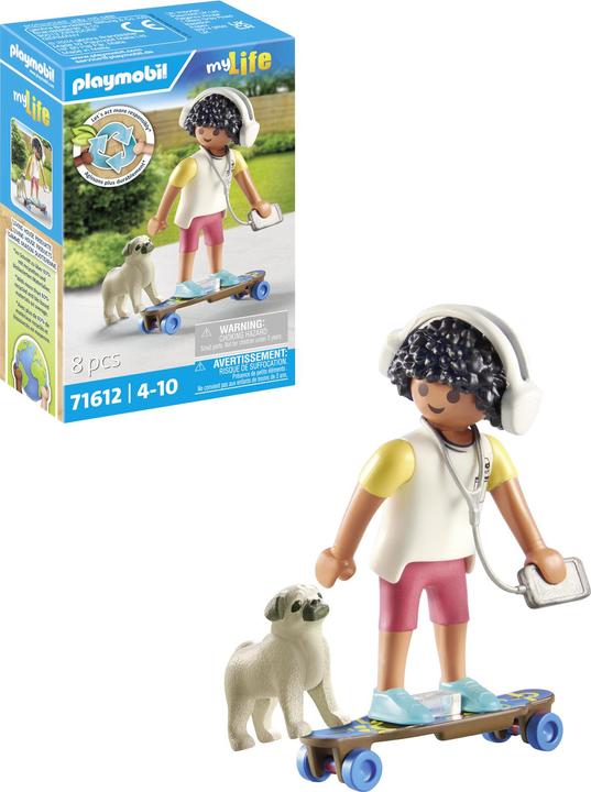 Produktbild Playmobil Junge mit Hund (71612, Playmobil My Life)