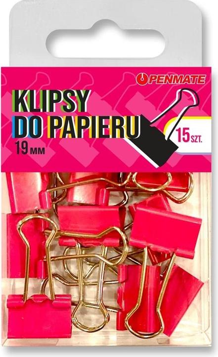 Immagine prodotto Penmate Büroklammern 19mm rosa (15 x)