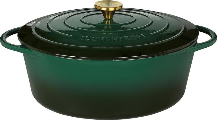 Produktbild Küchenprofi Bratentopf 'Provence' (33 cm, Bräter + Schmortopf, Edelstahl, Gusseisen)