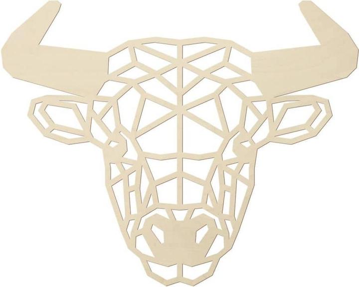 Image du produit Trenddeko Taureau en origami (40 x 31 cm)