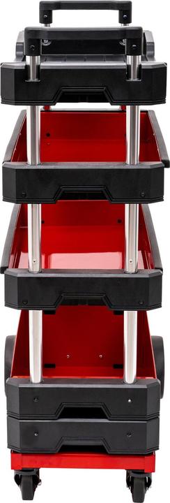 Actual product image Stier Folding assembly trolley 80kg load capacity LxWxH 700x380x535/950mm