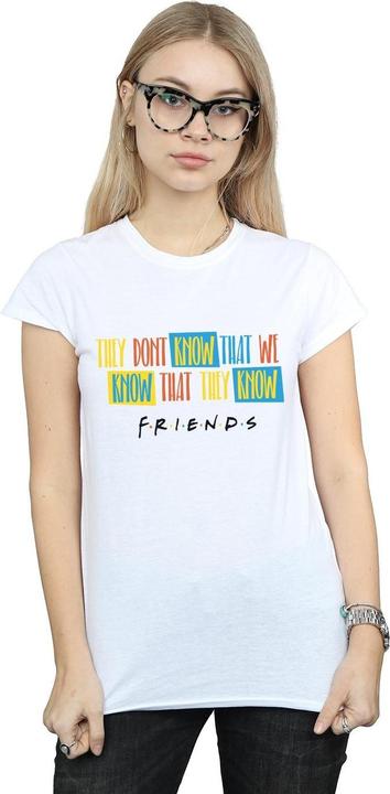 Produktbild Friends They Don't Know Script TShirt (XXL)