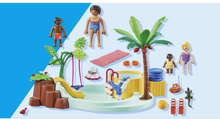 Immagine prodotto Playmobil Piscina per bambini con idromassaggio (71529, Playmobil La mia vita)