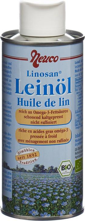Image du produit Neuco Huile de lin comestible non raffinée Bio (250 ml)