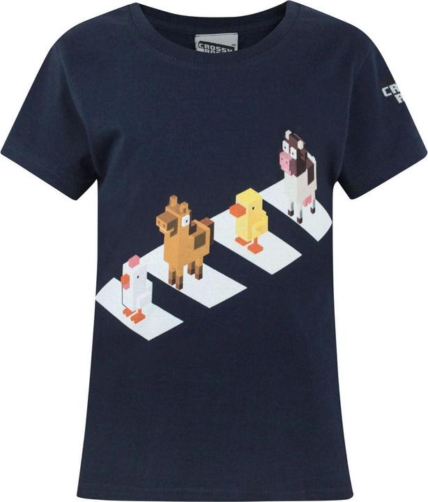 Image du produit Crossy Road - T-shirt à manches courtes pour les filles du personnage Crossing (170)