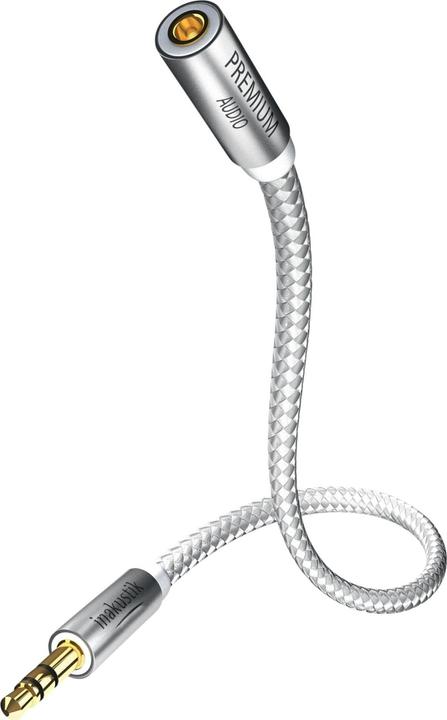 Produktbild Inakustik Premium 3.5mm Stereo-Klinken Verlängerungskabel (5 m, 3.5mm Klinke (AUX))