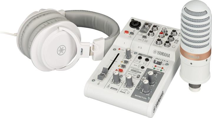Actual product image Yamaha AG03MK2W Console Mixer USB Connection (USB)