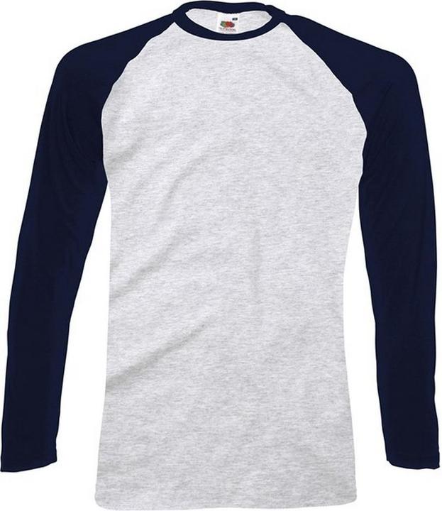 Fruit of the Loom TShirt Baseball Langärmlig