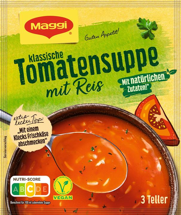 Produktbild Maggi GUTEN APPETIT Tomatensuppe mit Reis, ergibt 750 ml (750 ml)