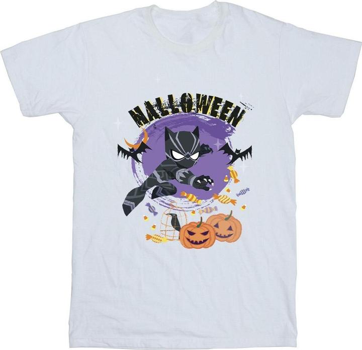 Image du produit - T-shirt BLACK PANTHER HALLOWEEN - Fille (116)