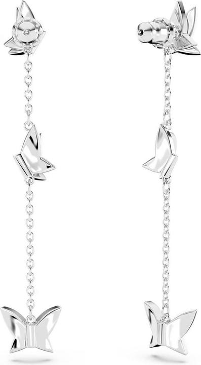 Produktbild Swarovski Lilia Drop Ohrhänger Schmetterling Blau (Swarovski Metall)