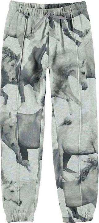 Actual product image Molo Aura jogging trousers with horse print (104)