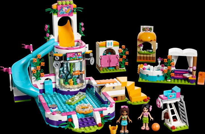 Produktbild LEGO Heartlake Freibad (41313, LEGO Friends)