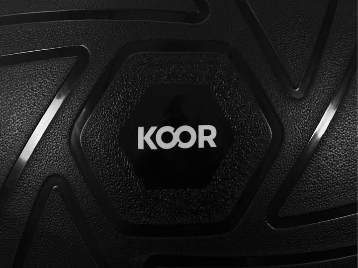 Actual product image Koor Exercise Ball 75 cm, Black (75 cm)