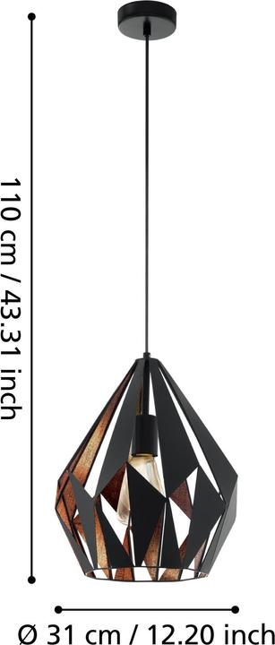 Produktbild EGLO Carlton (E27)