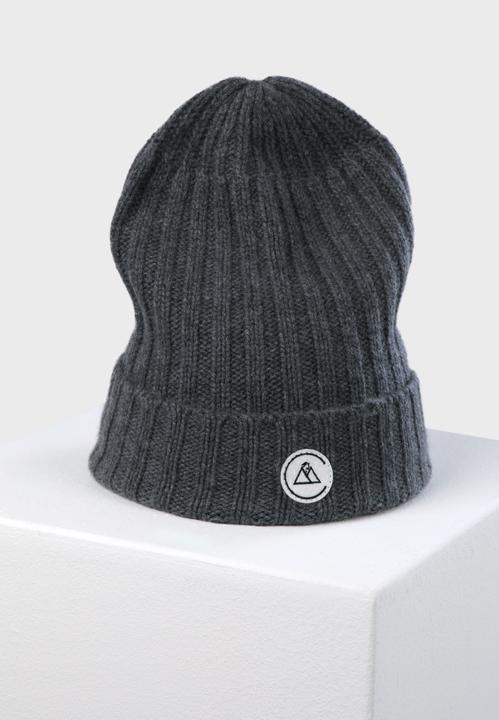 Actual product image Cash-Mere Kaschmir Rib Mütze (One size)