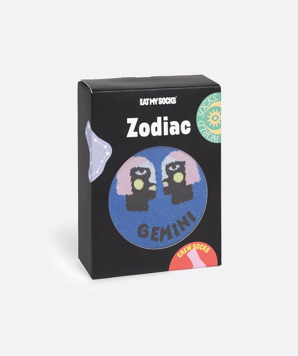 Image du produit Eat My Socks Chaussettes de signe astrologique Gémeaux (Taille unique)