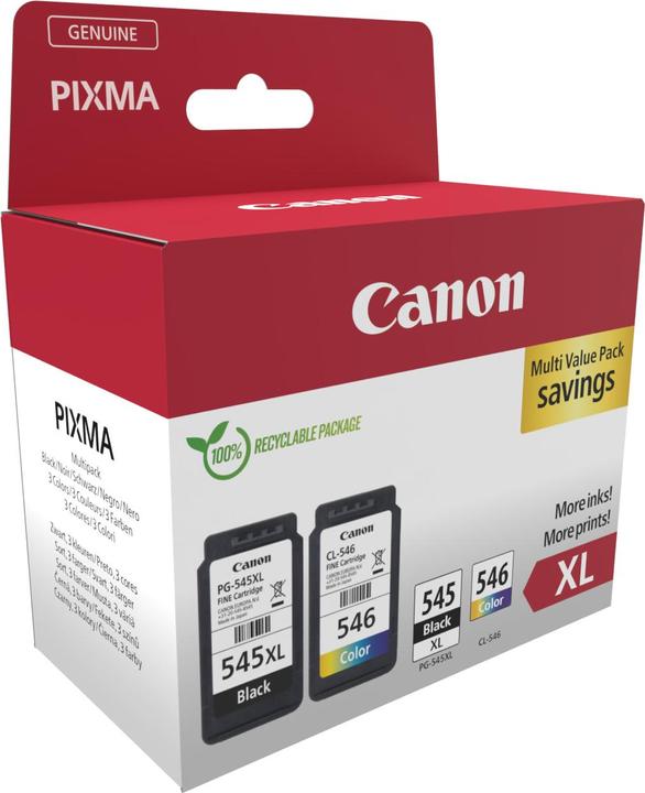 Produktbild Canon PG-545XL/CL-546XL (M, BK, C, Y)