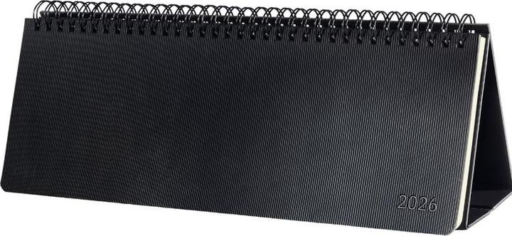 Image du produit Sigel Tisch-Querkalender Conceptum 30 x 14,3 cm, 2026, Schwarz (Français, Anglais, Néerlandais, Allemand)
