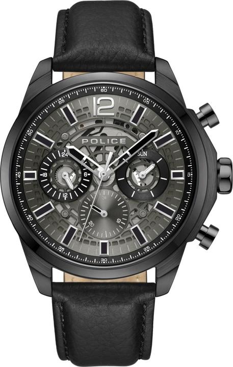 Police Menelik (Analogue wristwatch, 44 mm)