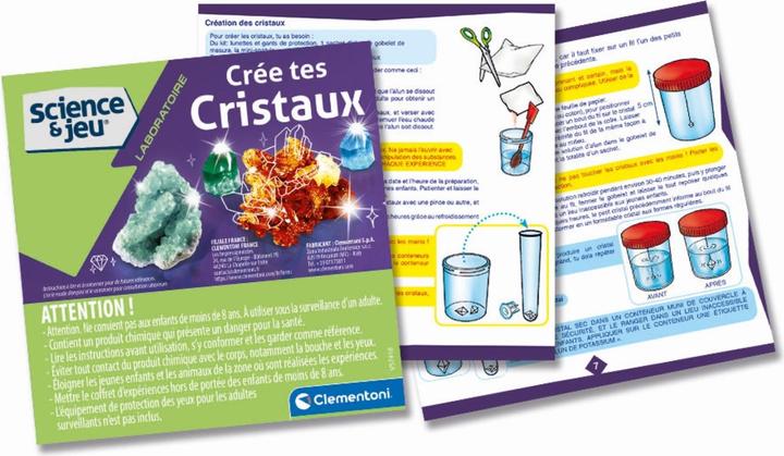 Produktbild Clementoni Crée tes cristaux