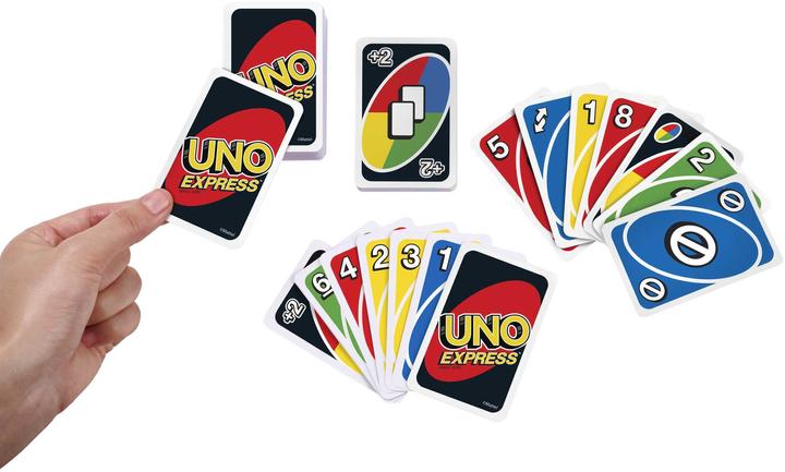 Actual product image Mattel Games UNO card game (English)