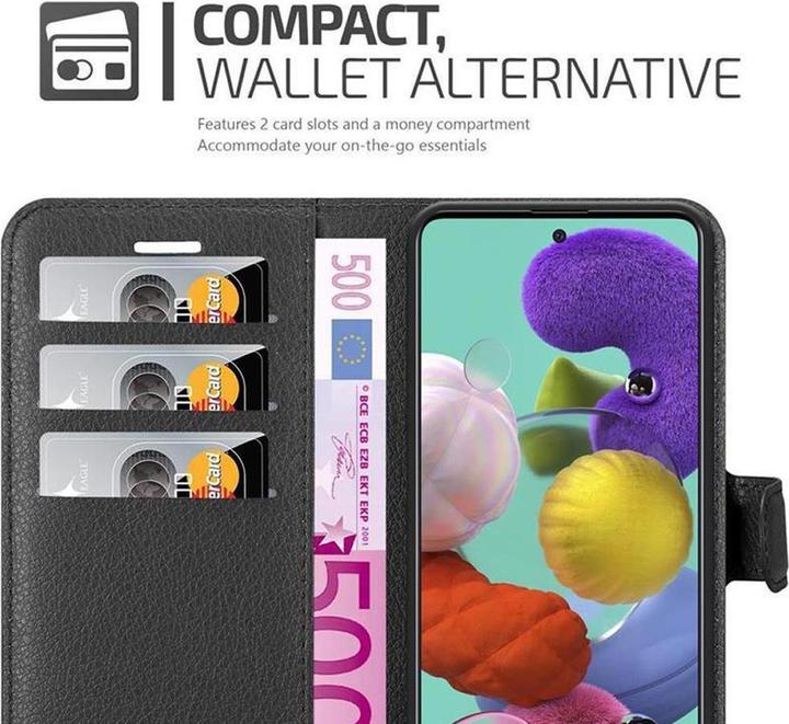 Actual product image Cadorabo Book with stand function cover (Samsung Galaxy A51 5G)