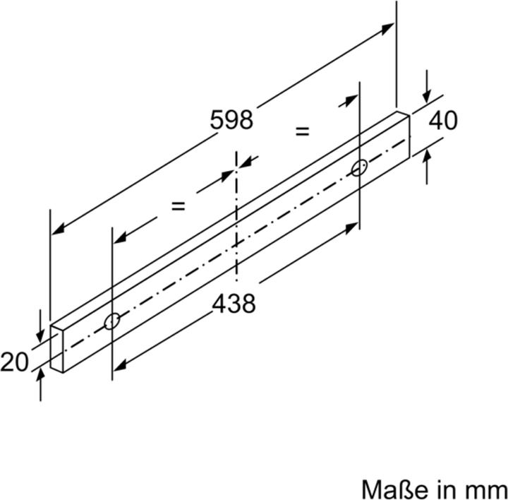 Productafbeelding Bosch Hausgeräte Serie 4 DFT63AC50 (Platte schermkap)