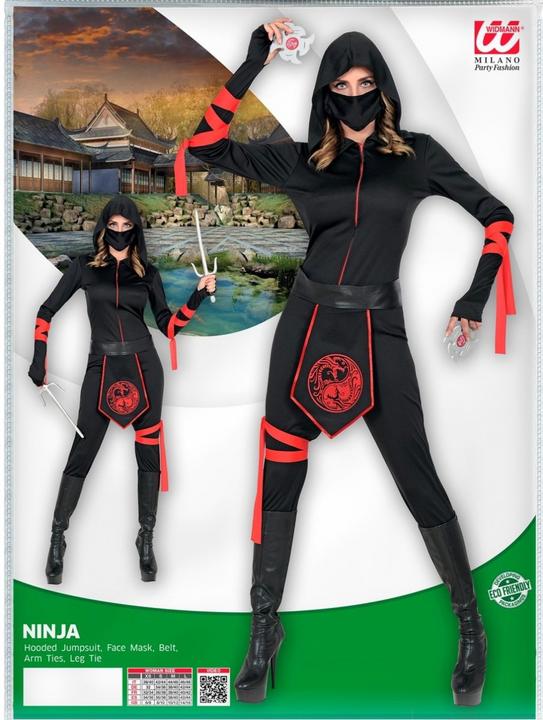 Actual product image Widmann Ninja (L)