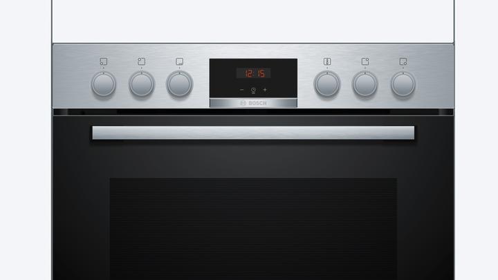 Produktbild Bosch Hausgeräte Serie 4, Einbau-Herd, 60 x 60 cm, Edelstahl, HEA513BR3