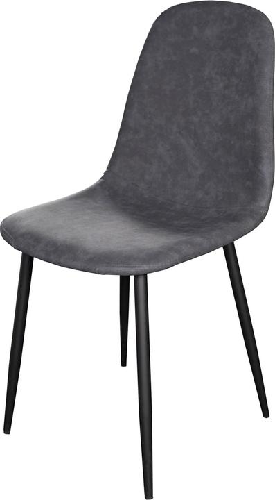 Produktbild HTI-Living Esszimmerstuhl Kunstleder Savannah Antikgrau