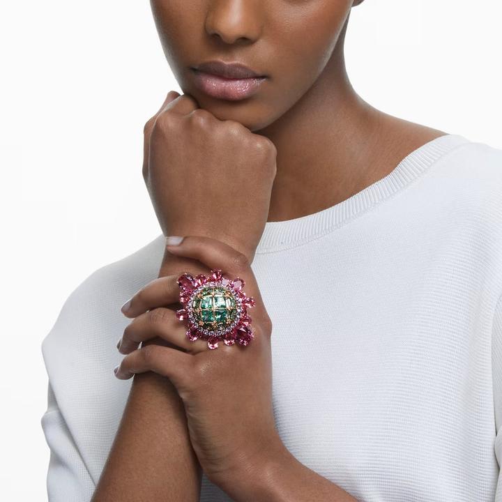 Produktbild Swarovski Curiosa Cocktail Ring Mehrfarbig Roségold (55)