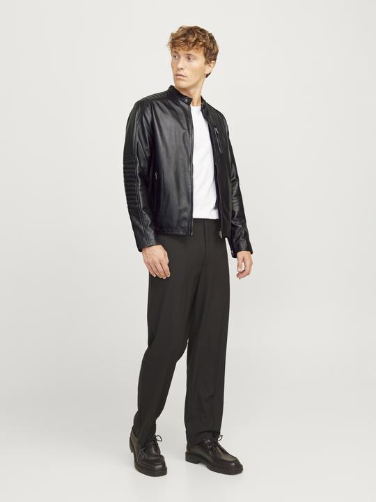 Actual product image Jack & Jones Jjeliam Lamb Leather Jacket Noos (XXL)