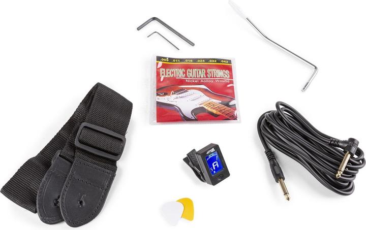 Image du produit Max GigKit rouge (Guitare électrique, Tilleul, Bois)