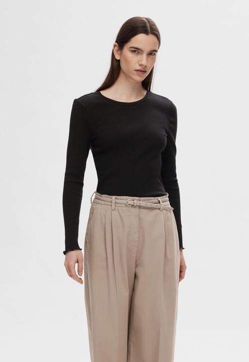 Produktbild Selected Femme Rundhalsausschnitt Longsleeve (XS)