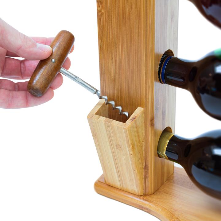 Actual product image Relaxdays Wine rack (Wine bottle holder)