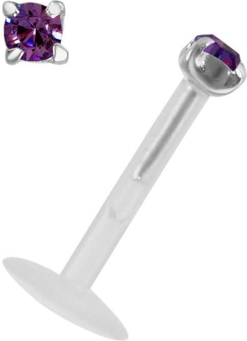 Violett, Silber, Transparent