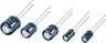 Actual product image JWCO Aluminum electrolytic capacitor radial 1uFF 50 VDC 105°